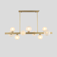 BRANCH Linear Chandelier by Lampadom - detail view