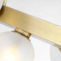 BRANCH Linear Chandelier by Lampadom - detail view