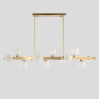 BRANCH Linear Chandelier by Lampadom - scale reference
