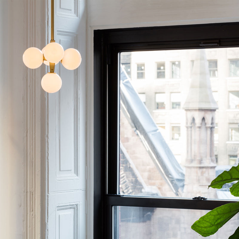 BRANCH Linear Chandelier by Lampadom - ambient shot