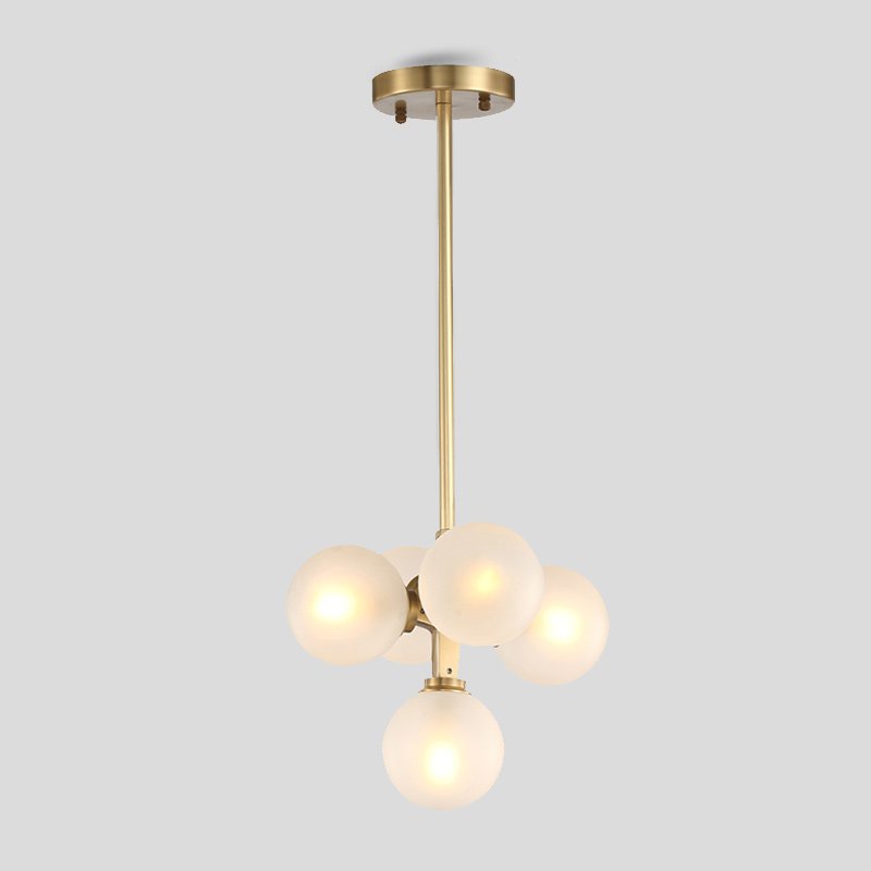 BRANCH Linear Chandelier by Lampadom - side view