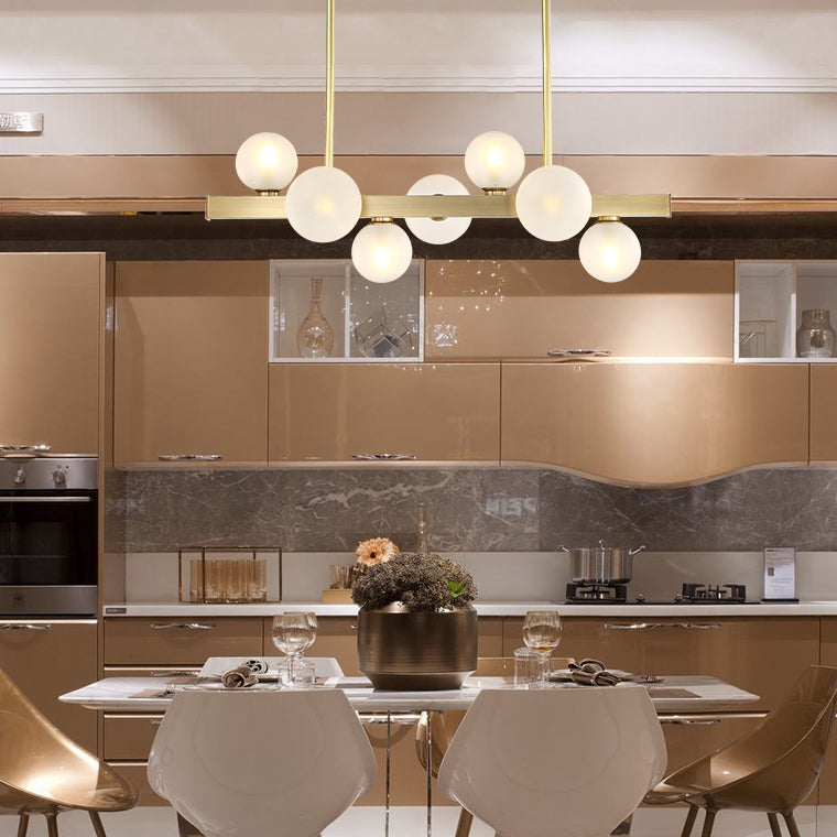 BRANCH Linear Chandelier by Lampadom - detail view