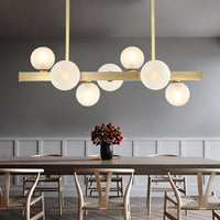 BRANCH Linear Chandelier by Lampadom - top view