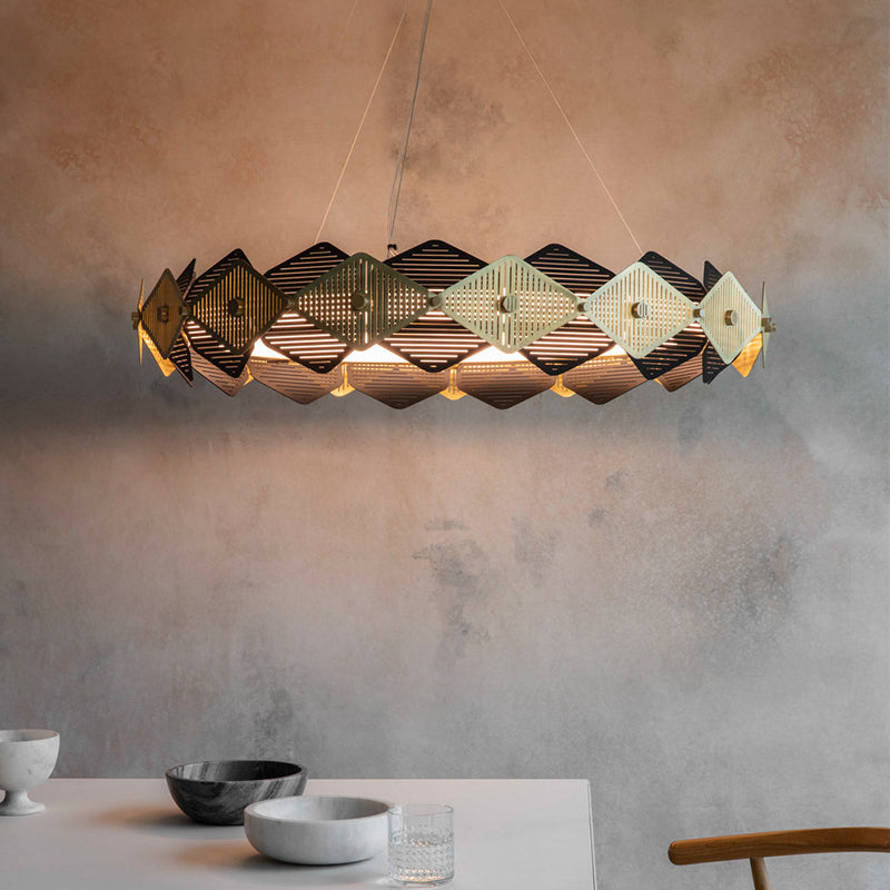 BRILL Ring Chandelier by Lampadom - close-up