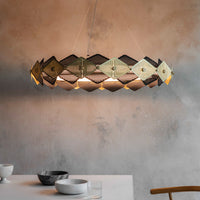 BRILL Ring Chandelier by Lampadom - close-up