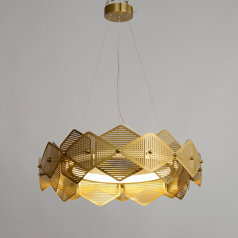 BRILL Ring Chandelier by Lampadom - side view