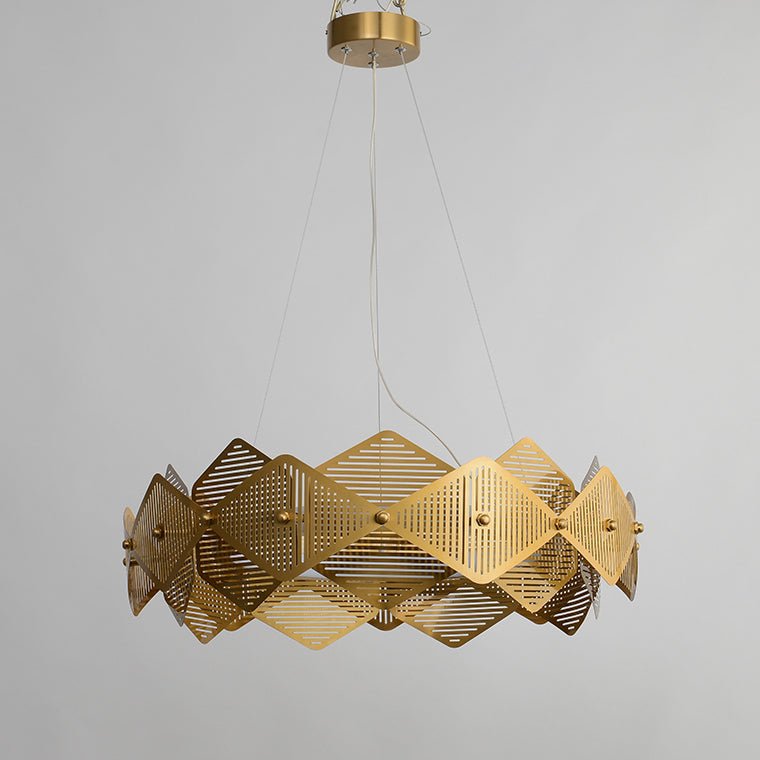 BRILL Ring Chandelier by Lampadom - side view