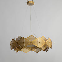 BRILL Ring Chandelier by Lampadom - side view