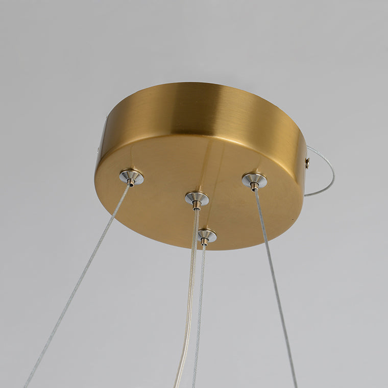 BRILL Ring Chandelier by Lampadom - angle view