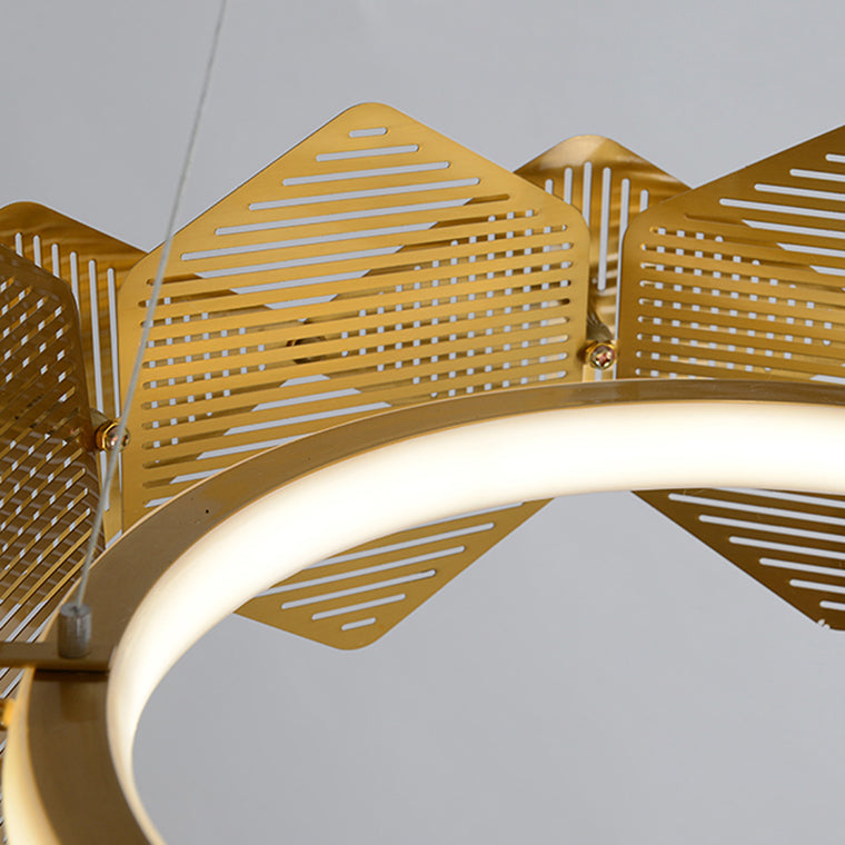 BRILL Ring Chandelier by Lampadom - top view