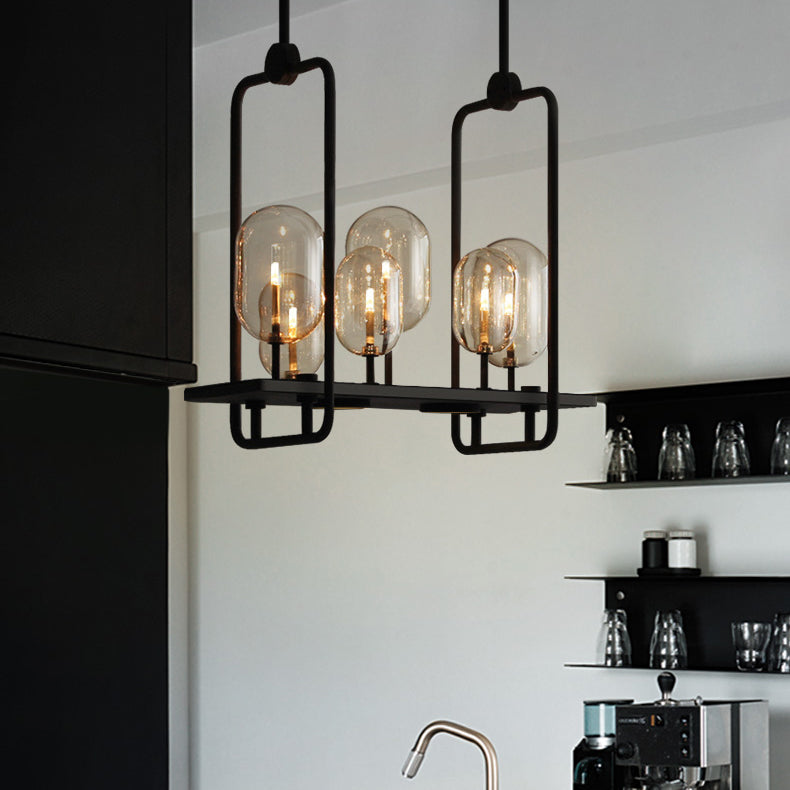 CANDLE 2 Linear Chandelier by Lampadom - scale reference
