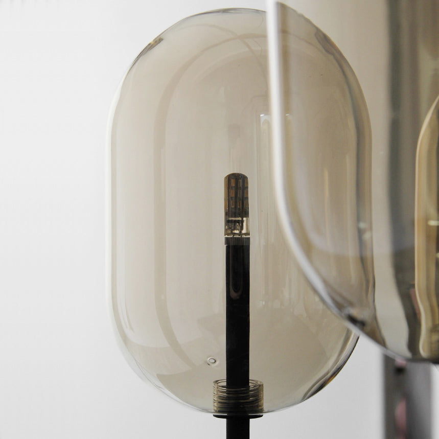 CANDLE 2 Linear Chandelier by Lampadom - top view
