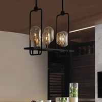 CANDLE 2 Linear Chandelier by Lampadom - ambient shot