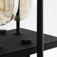 CANDLE 2 Linear Chandelier by Lampadom - angle view