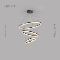 CELLA Ring Chandelier by Lampadom - detail view