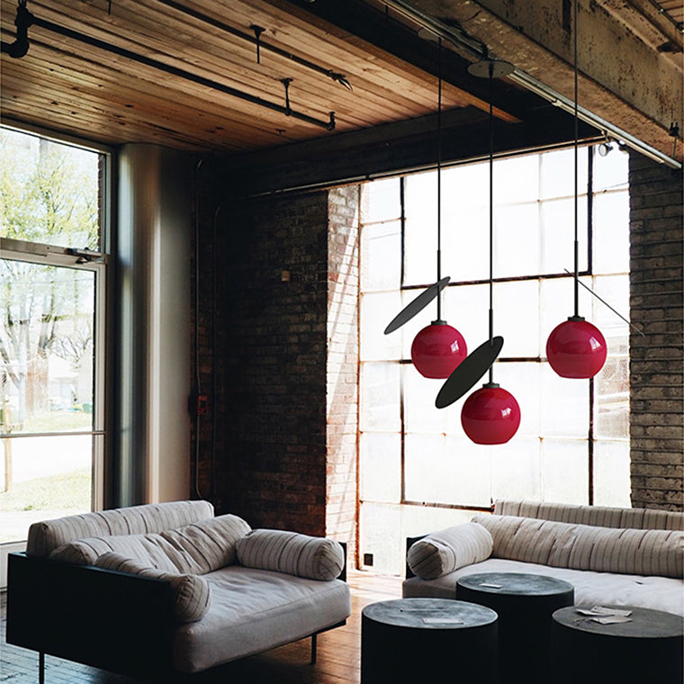 CHERRY Pendant by Lampadom - angle view
