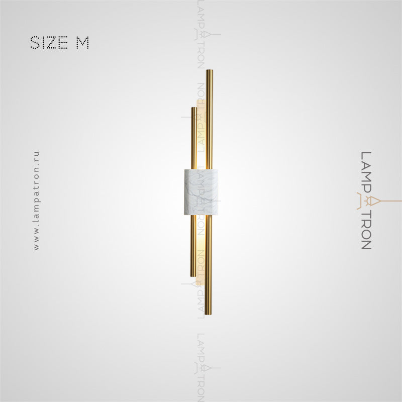 CHORD Wall Light by Lampadom - top view