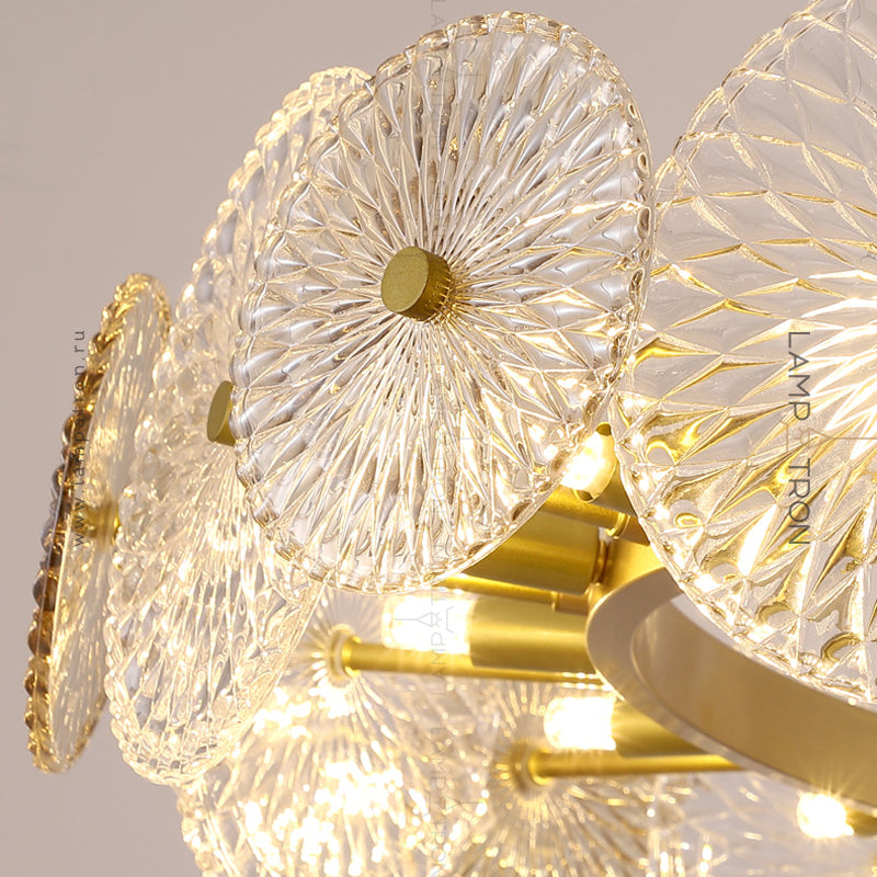 CLARA Ring Chandelier by Lampadom - side view