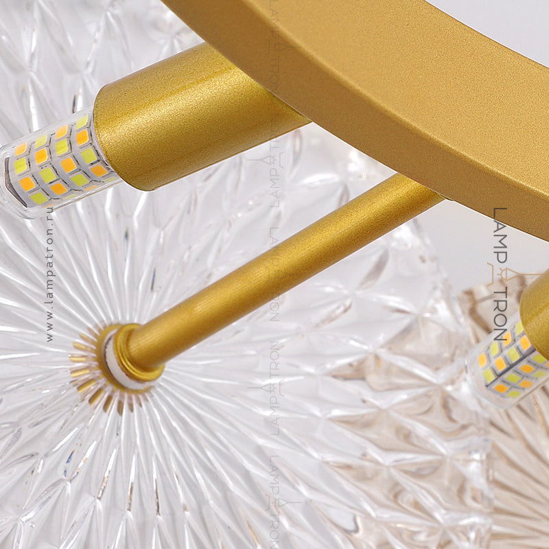 CLARA Ring Chandelier by Lampadom - close-up
