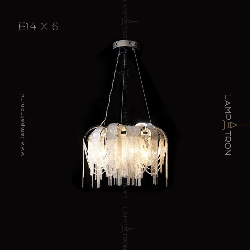 CONCORDIA Ring Chandelier by Lampadom - top view