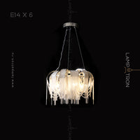 CONCORDIA Ring Chandelier by Lampadom - top view
