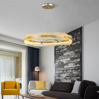 GRADIENT Ring Chandelier by Lampadom - scale reference