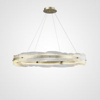 GRADIENT Ring Chandelier by Lampadom - close-up