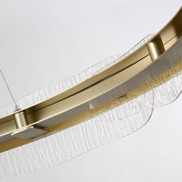 GRADIENT Ring Chandelier by Lampadom - ambient shot
