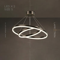CRUISE MORE LUX Ring Chandelier by Lampadom - detail view