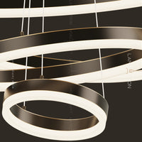 CRUISE MORE LUX Ring Chandelier by Lampadom - ambient shot