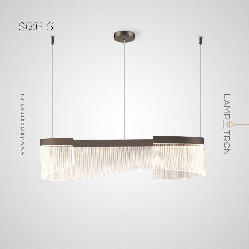 DANELIUS Linear Chandelier