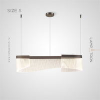 DANELIUS Linear Chandelier