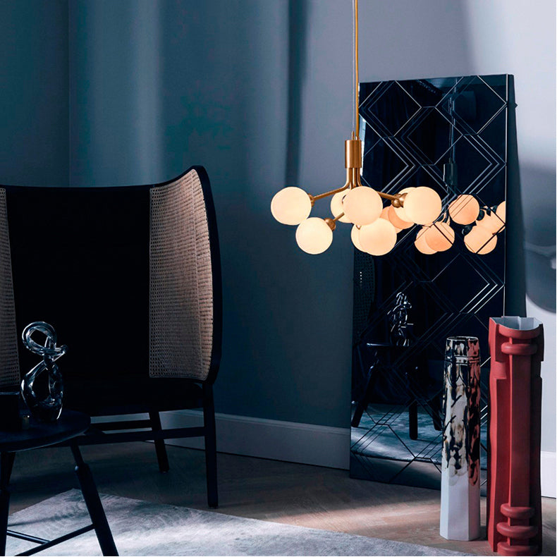 DANNA Chandelier by Lampadom - scale reference