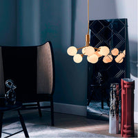 DANNA Chandelier by Lampadom - scale reference