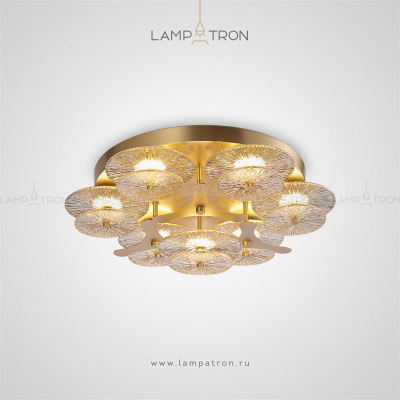 AGAPI GOLD Ceiling Chandelier