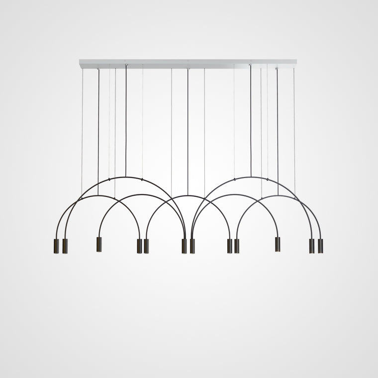 ARC Linear Chandelier by Lampadom - view 14