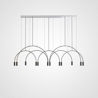 ARC Linear Chandelier by Lampadom - view 14