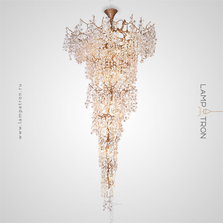 FAIRYTREE LUX Chandelier by Lampadom - scale reference