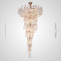 FAIRYTREE LUX Chandelier by Lampadom - scale reference