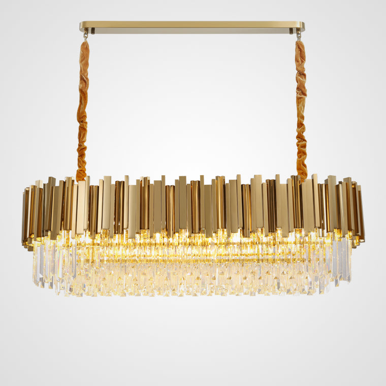 GENEVA Linear Chandelier by Lampadom - view 12