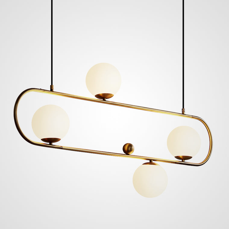 HOOP Linear Chandelier by Lampadom - view 20