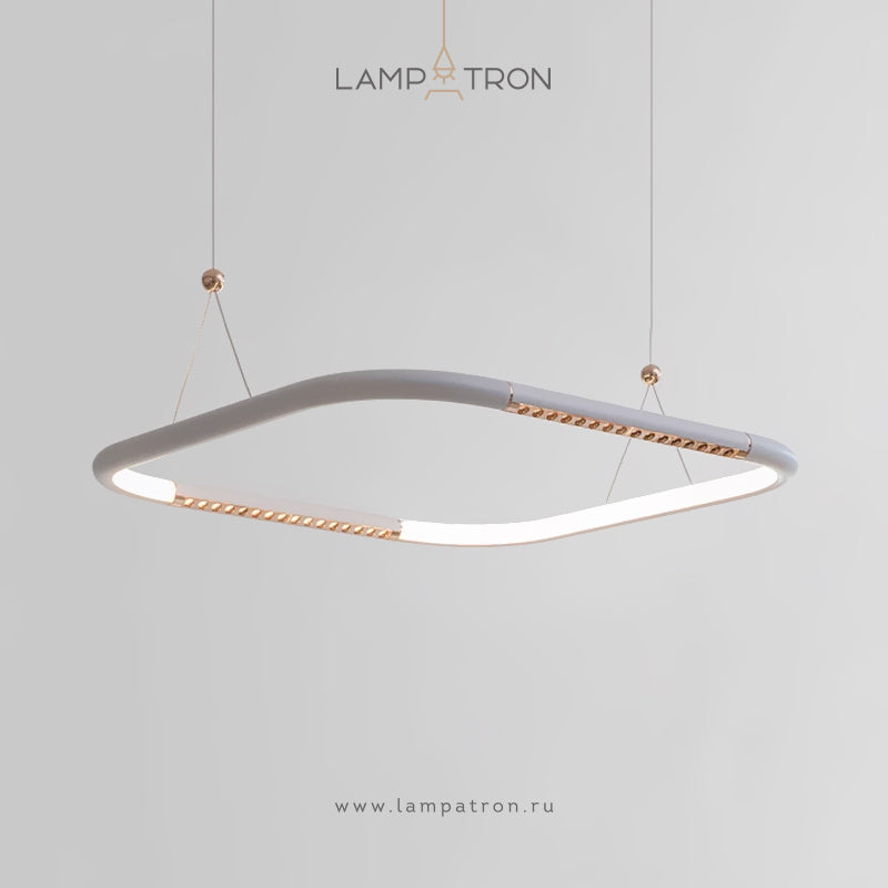 RUBIC Ring Chandelier
