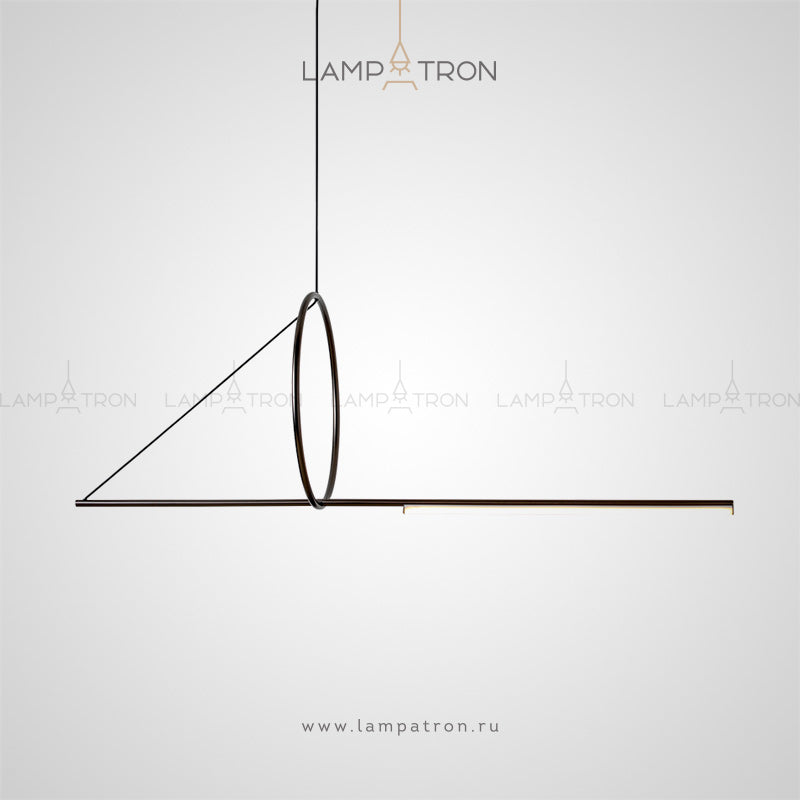 SIRIS Linear Chandelier