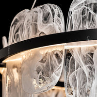 DIONIS Ring Chandelier by Lampadom - scale reference