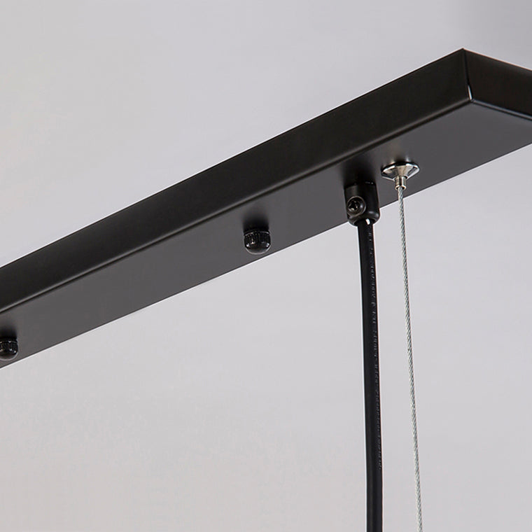 DISA Linear Chandelier by Lampadom - close-up