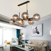 DISA Linear Chandelier by Lampadom - side view