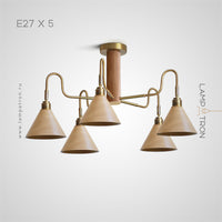DOMENIC Ceiling Chandelier by Lampadom - close-up