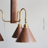 DOMENIC Ceiling Chandelier by Lampadom - detail view