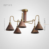 DOMENIC Ceiling Chandelier by Lampadom - detail view