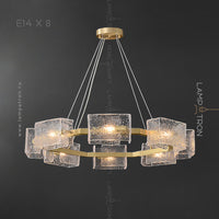 FABIOLA Ring Chandelier by Lampadom - detail view